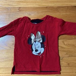 Gap Minnie Mouse long sleeve top